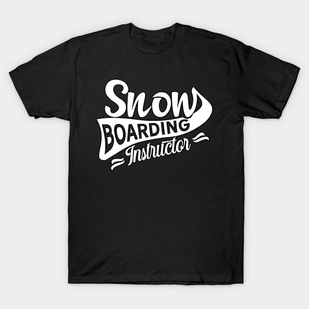 Board Coach Snowboard Instructor Snowboarding Teacher T-Shirt by dr3shirts